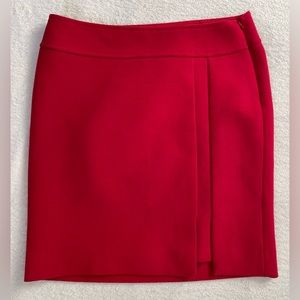 White House Black Market Skirt - Red